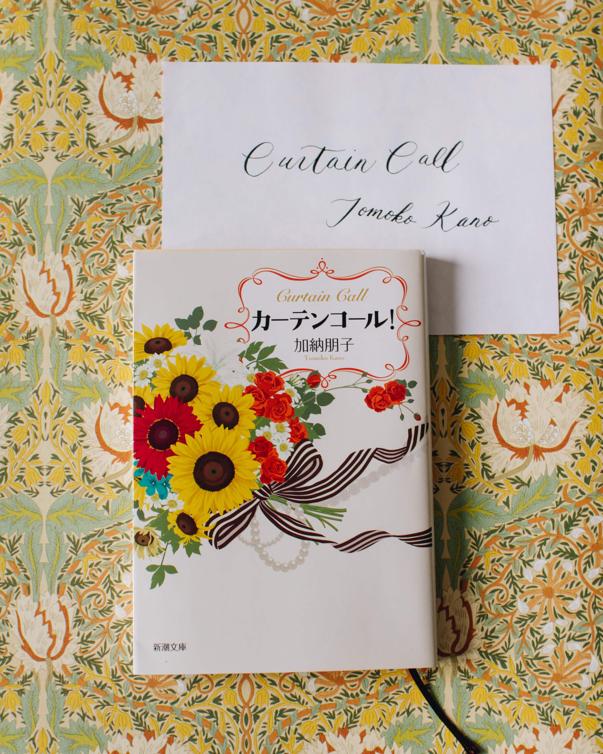 Book Review) 'Curtain Call' by Tomoko Kano / 「カーテンコール！」加納朋子 – Intermission  Ambience